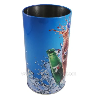 Cola Food Beverage Promotional Gift Tin Plate Box